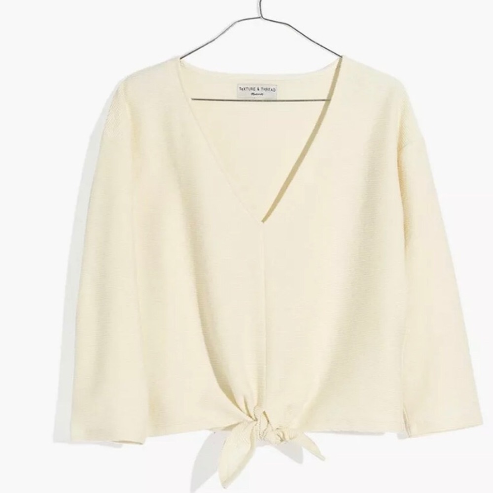Madewell/Texture & Thread Tie Top